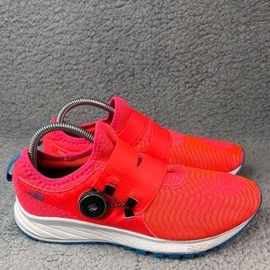 New Balance Fuel Core Sonic v2 Women Orange Wide Triathlon Running Shoes Sz 9